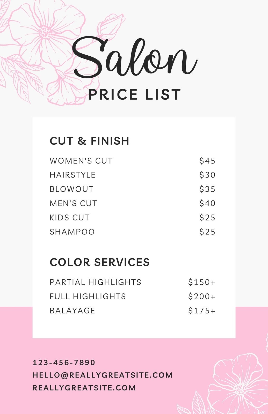 Customize 370 Hair Salon Flyers Templates Online Canva Customize 370 Hair Salon Flyers Templates Online Canva