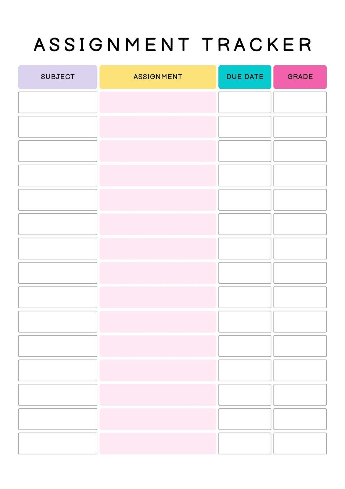 Customize 508 Student Planner Templates Online Canva Customize 508 Student Planner Templates Online Canva