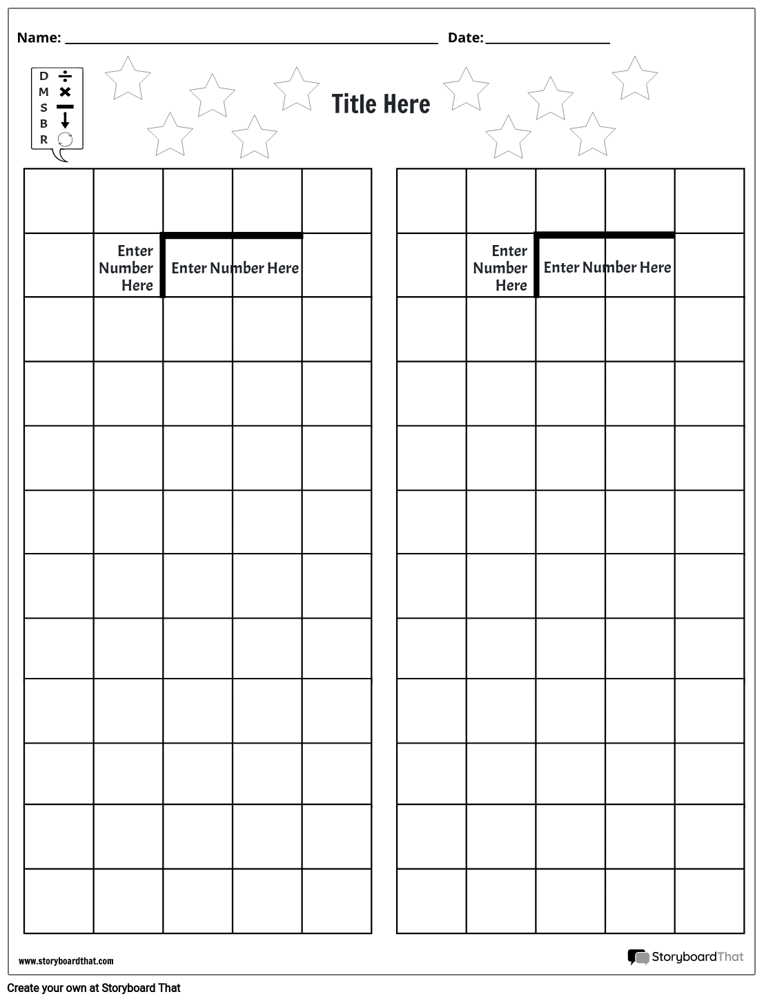 Customize Free Long Division Templates And Worksheets Customize Free Long Division Templates And Worksheets