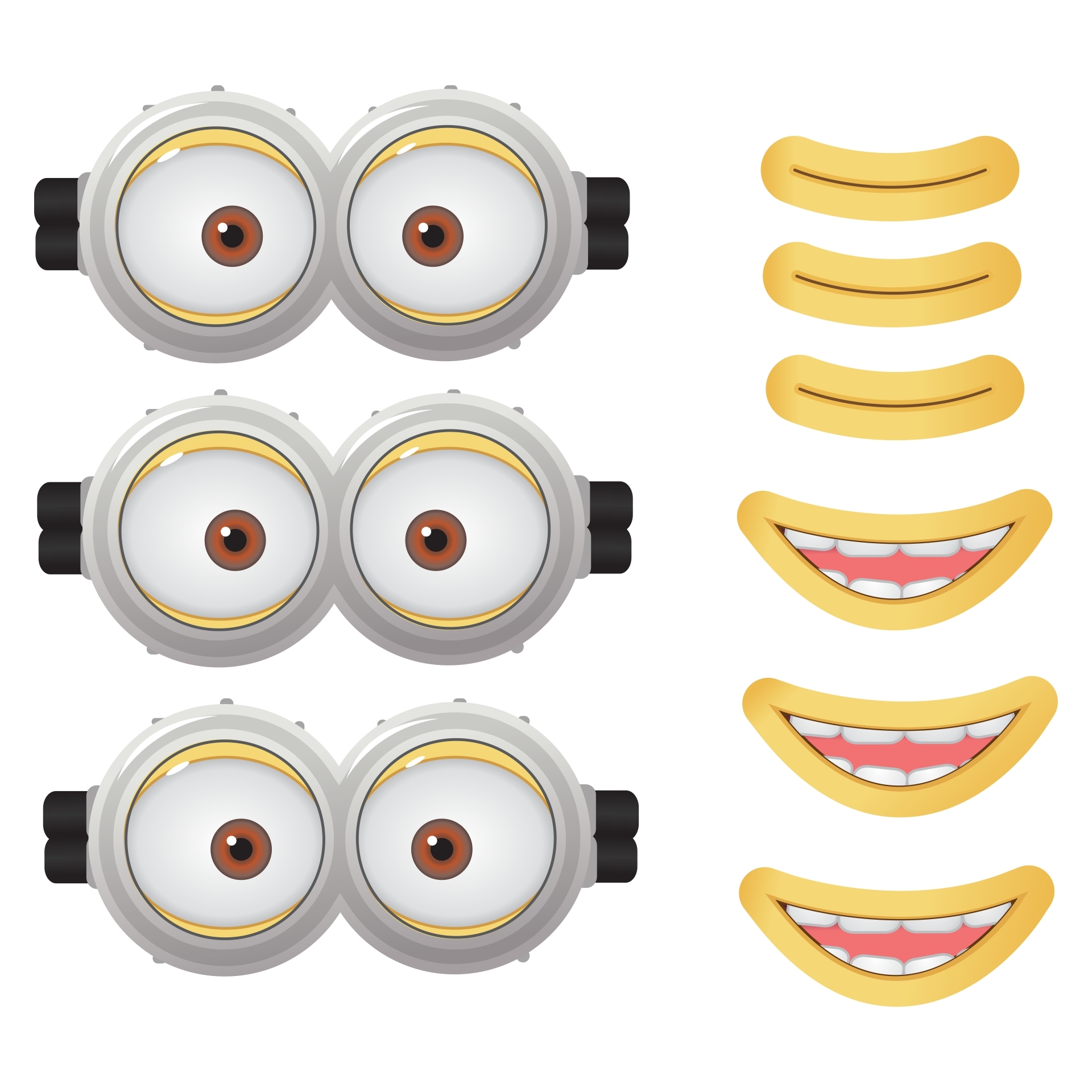 Despicable Me Minion Mouth 10 Free PDF Printables Printablee Despicable Me Minion Mouth 10 Free PDF Printables Printablee