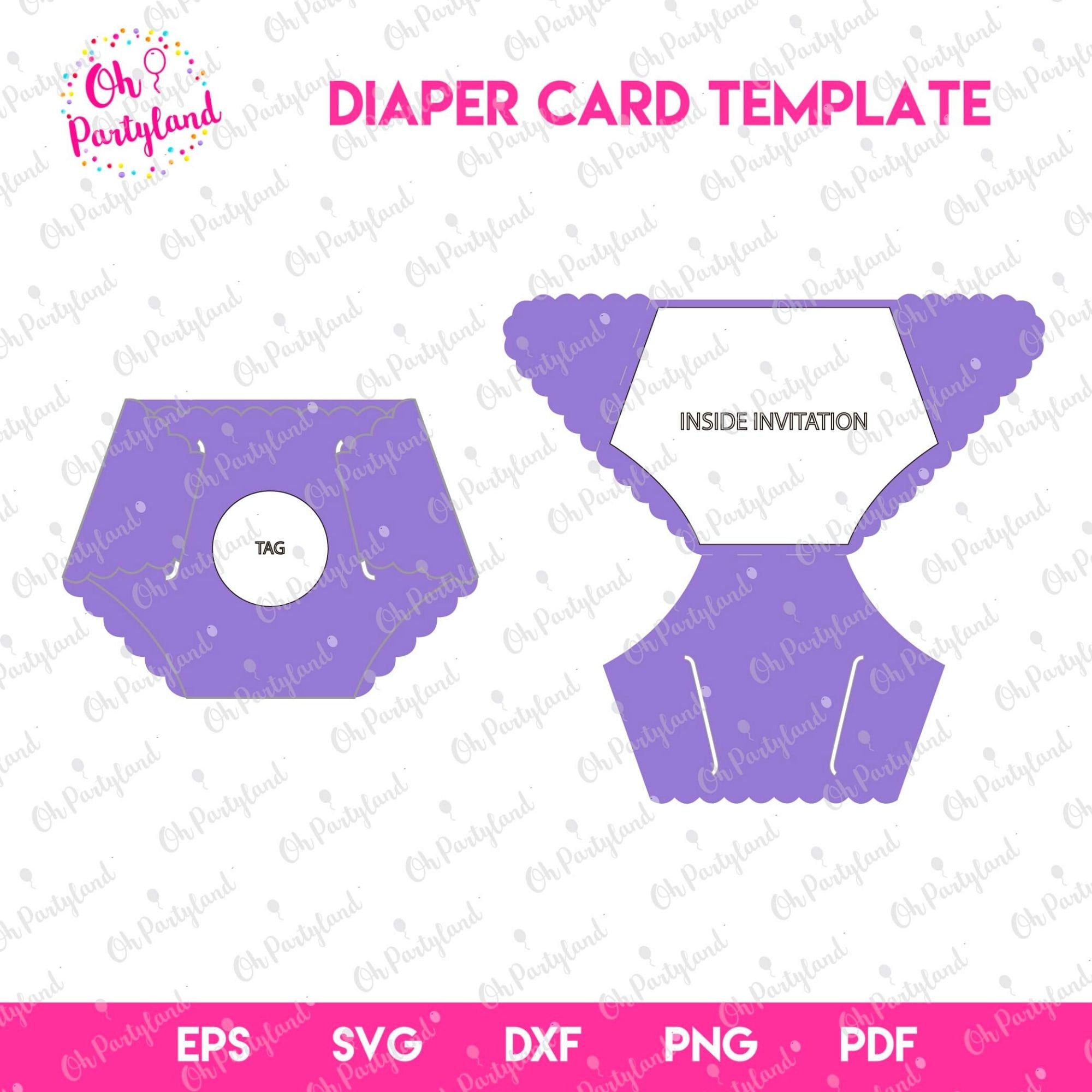 Free Printable Paper Diaper Template