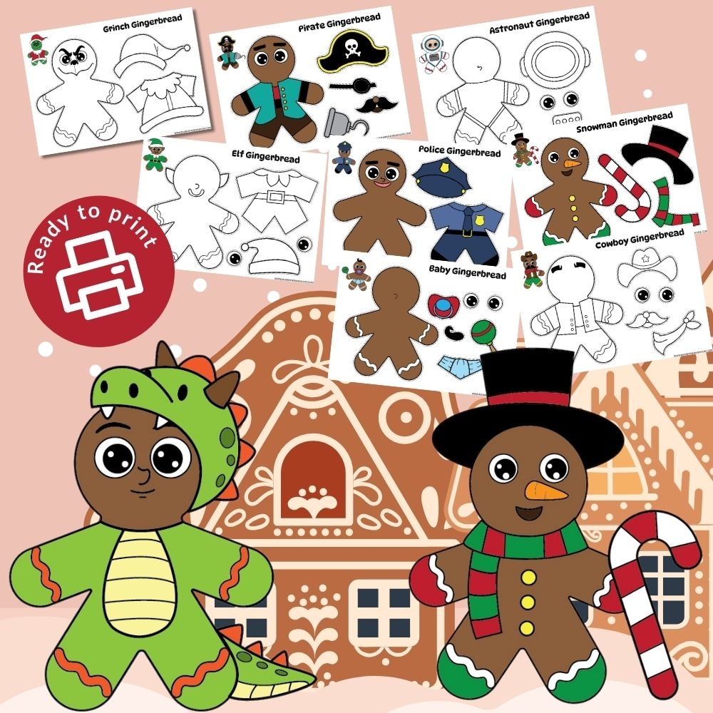 Disguise A Gingerbread Man Craft 20 Free Printable Templates For Kids Disguise A Gingerbread Man Craft 20 Free Printable Templates For Kids