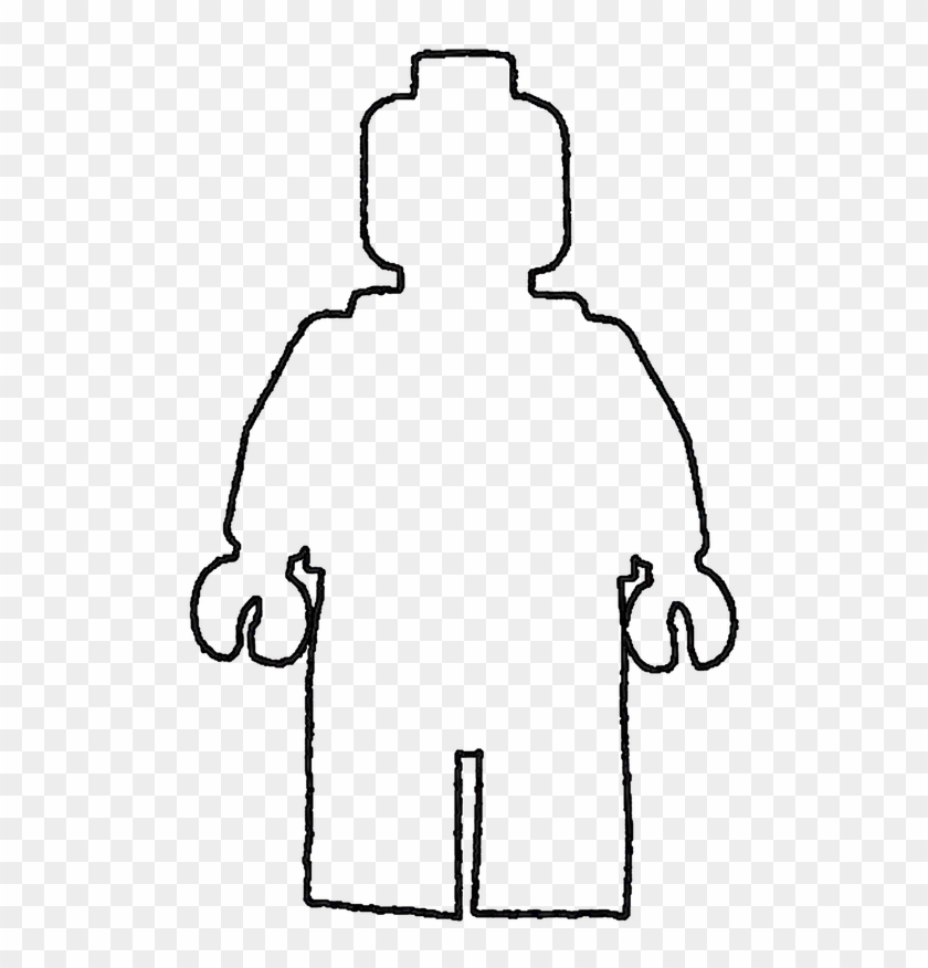 Free Printable Lego Man Template