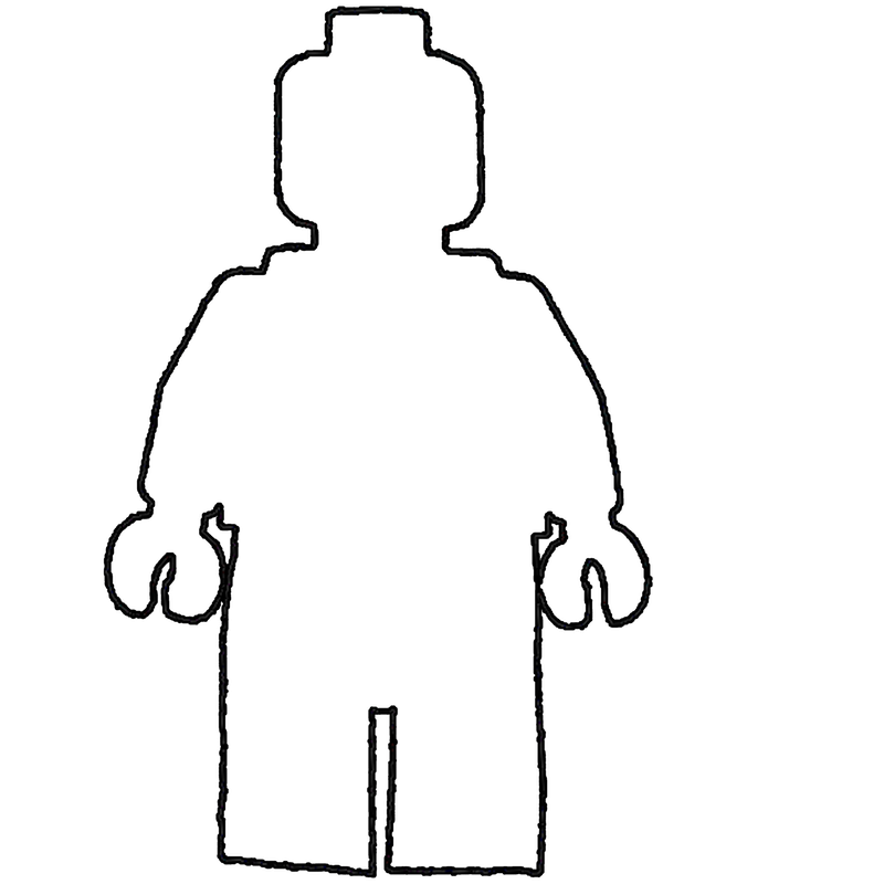 DIY LEGO T Shirt Desert Chica