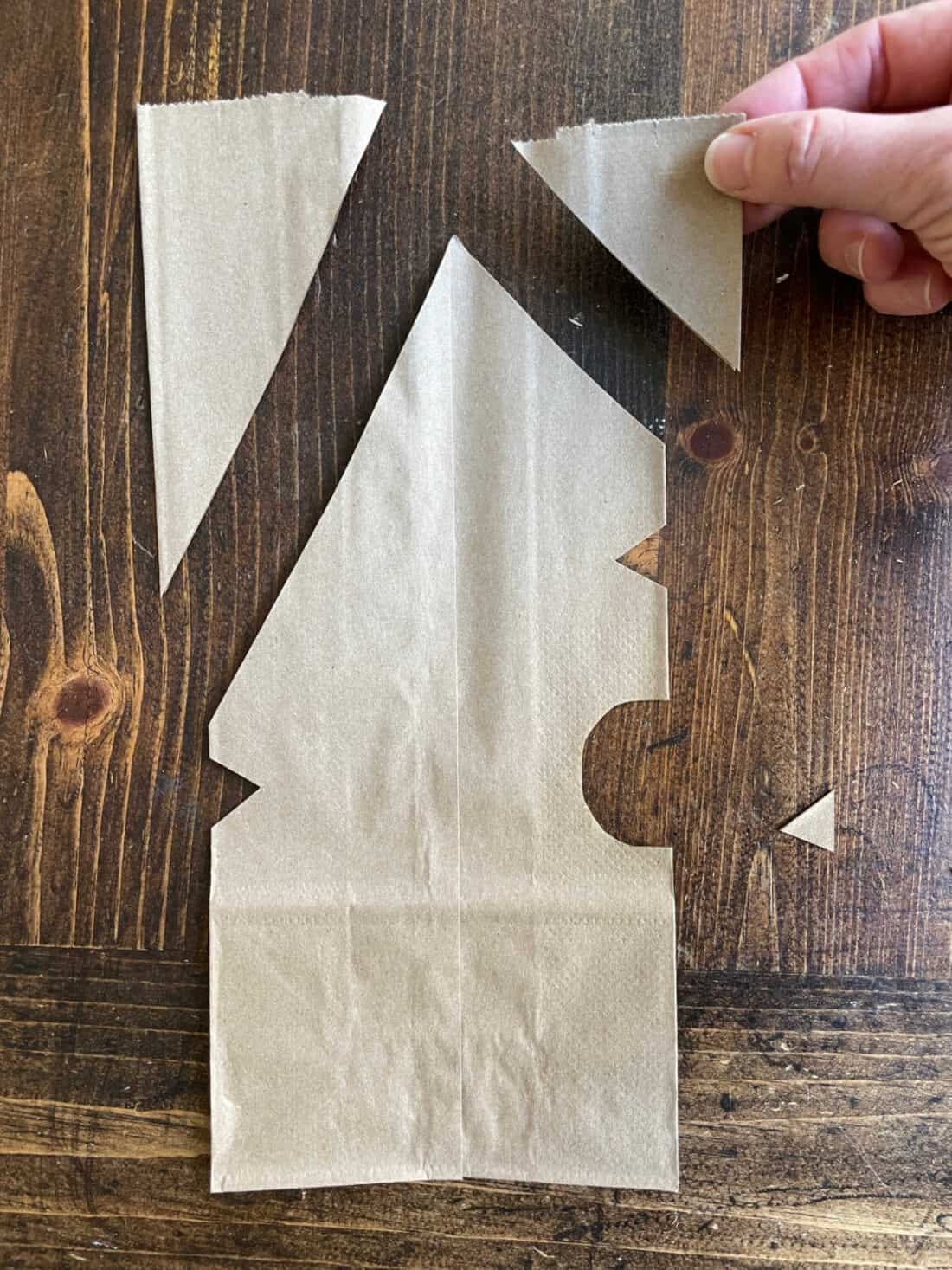 DIY Lunch Bag Snowflakes At Home With The Barkers