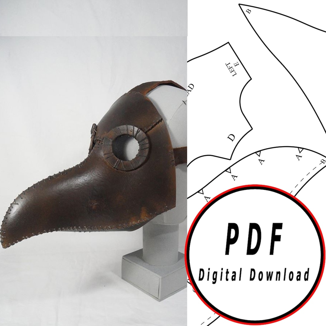 DIY Plague Doctor Mask Eva Foam Helmet Pattern Blueprint Template Pdf Vector Printable Digital Download Cosplay Costume Larp Pdf Tutorial Etsy DIY Plague Doctor Mask Eva Foam Helmet Pattern Blueprint Template Pdf Vector Printable Digital Download Cosplay Costume Larp Pdf Tutorial Etsy