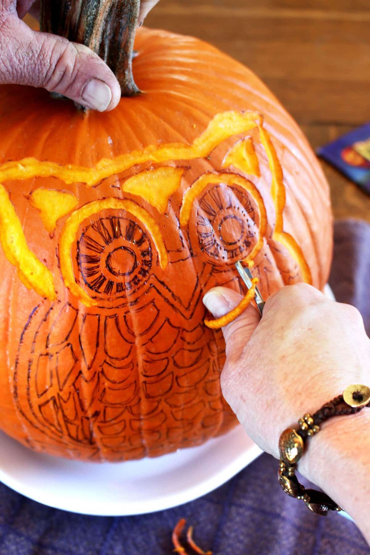 Free Printable Owl Pumpkin Carving Templates Free Printable Owl Pumpkin Carving Templates