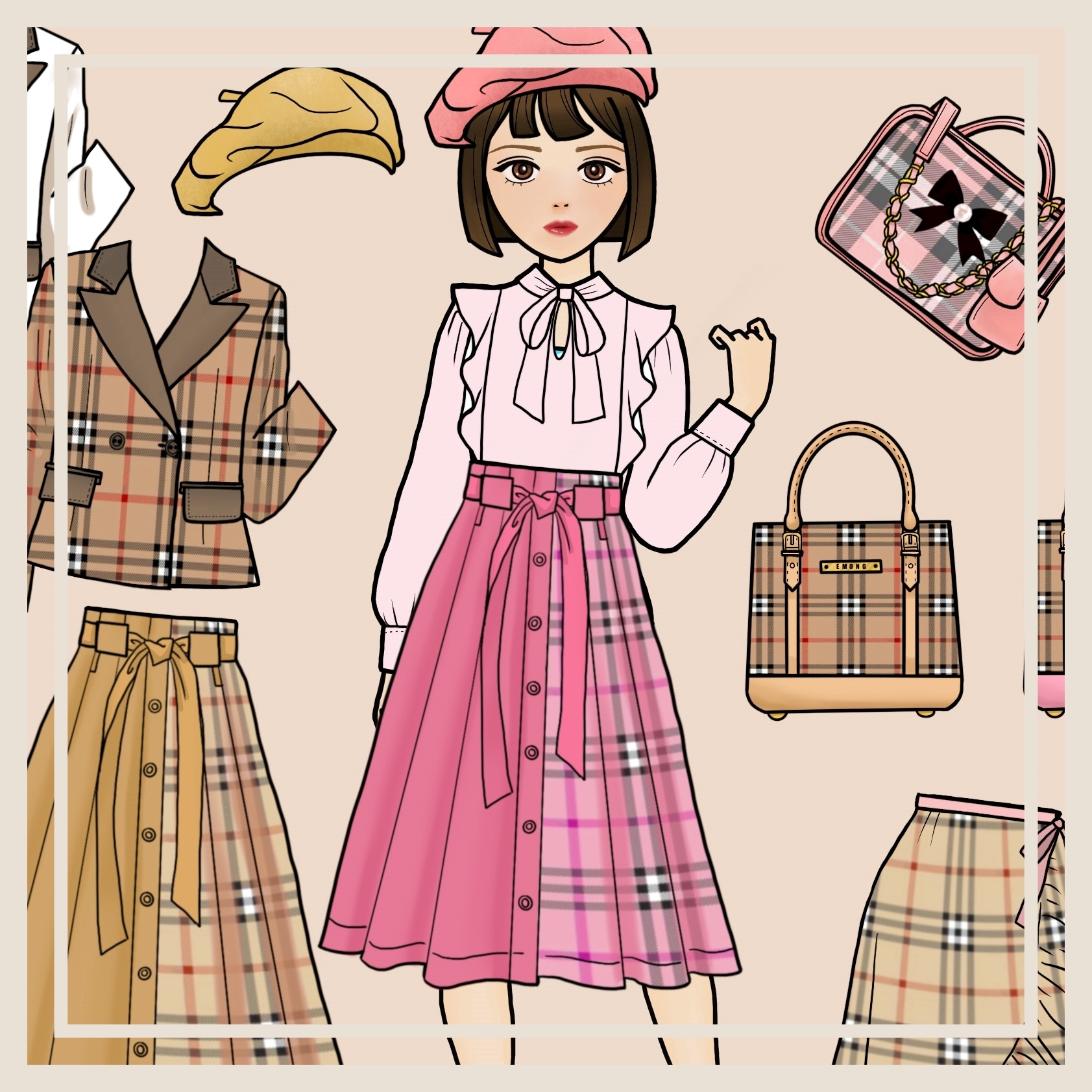 Download Free Printable PAPER DOLLS DRESS UP FASHION BOUTIQUE 