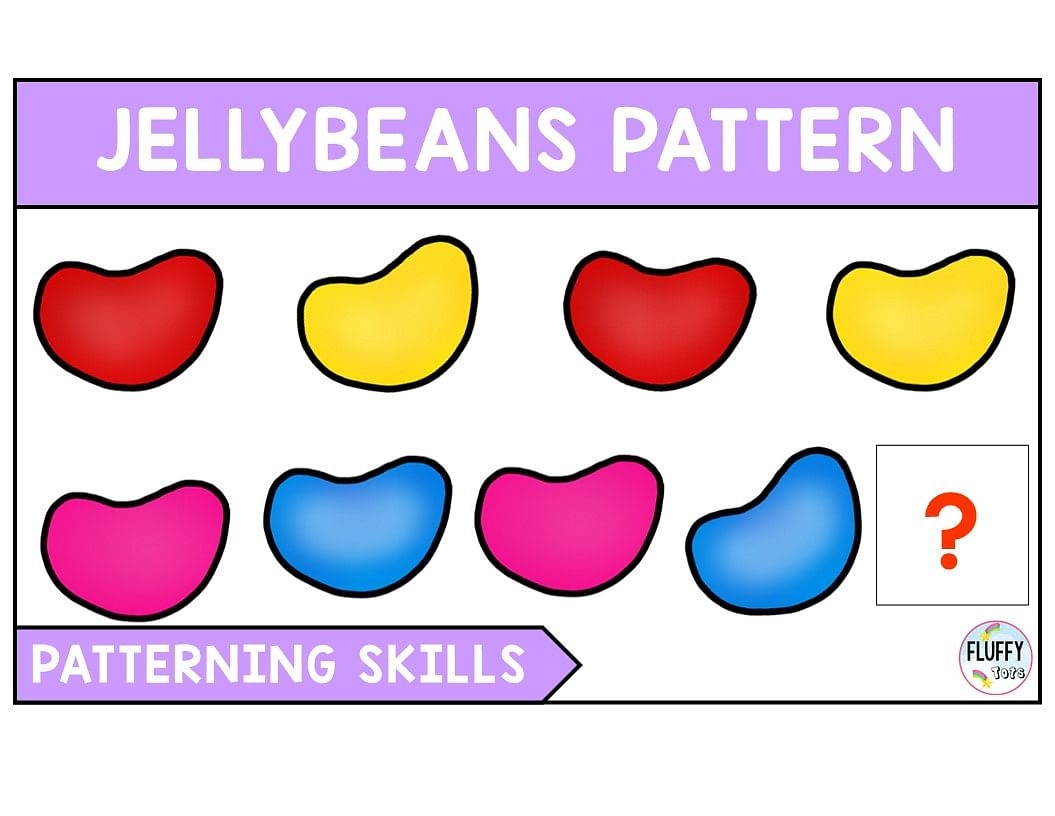 Free Printable Jelly Bean Template