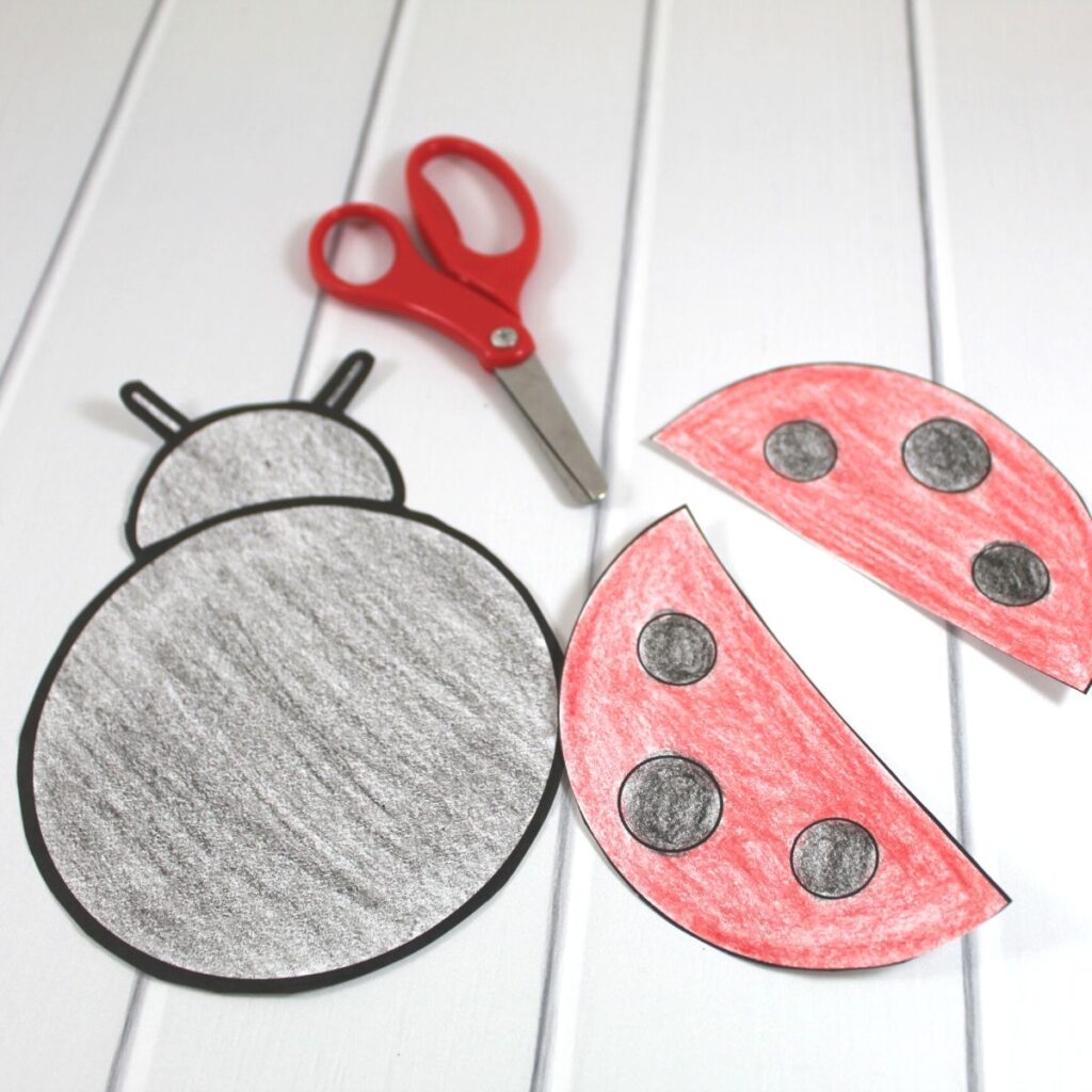Free Printable Ladybug Craft Template Free Printable Ladybug Craft Template