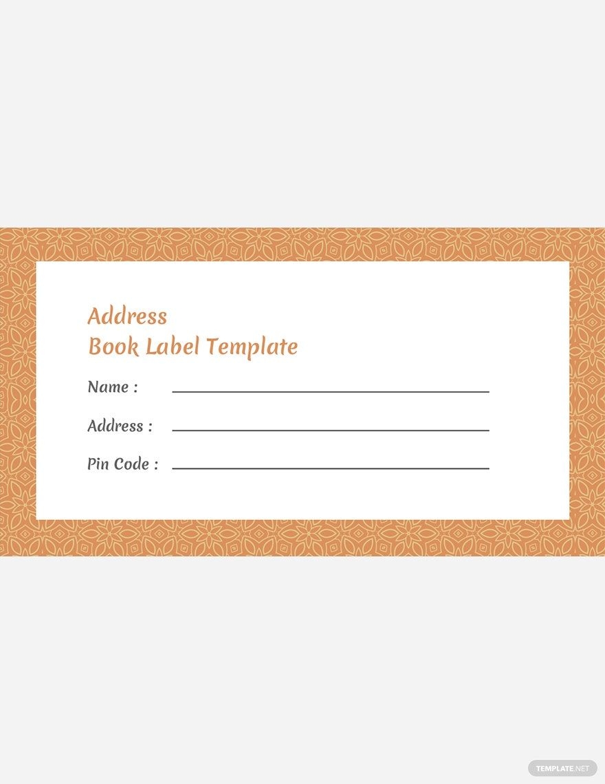 Editable Address Label Templates In Word To Download