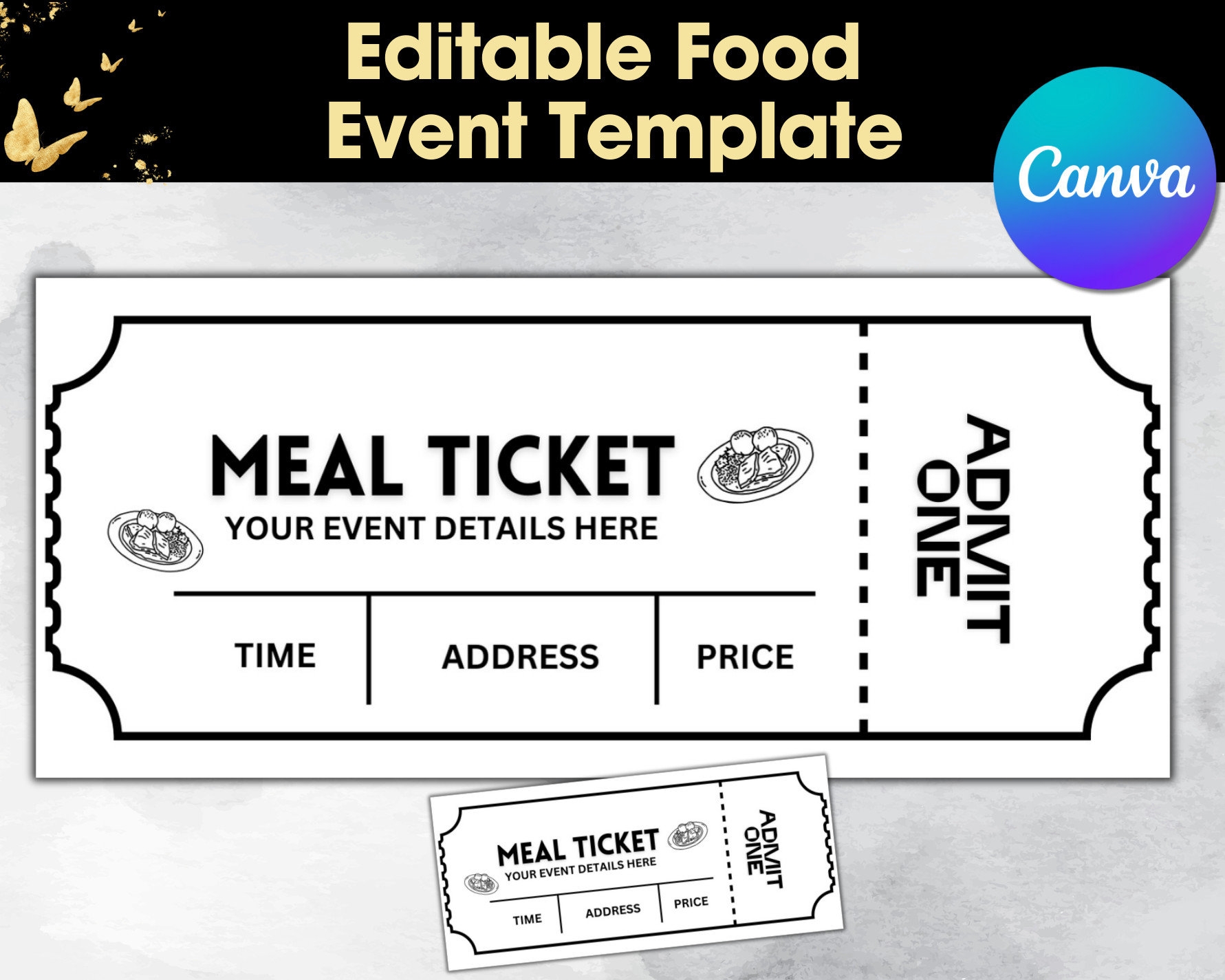 Editable Food Event Ticket Food Ticket Printables Editable Meal Ticket Template Printable DIY Event Ticket Ticket Template Etsy Editable Food Event Ticket Food Ticket Printables Editable Meal Ticket Template Printable DIY Event Ticket Ticket Template Etsy