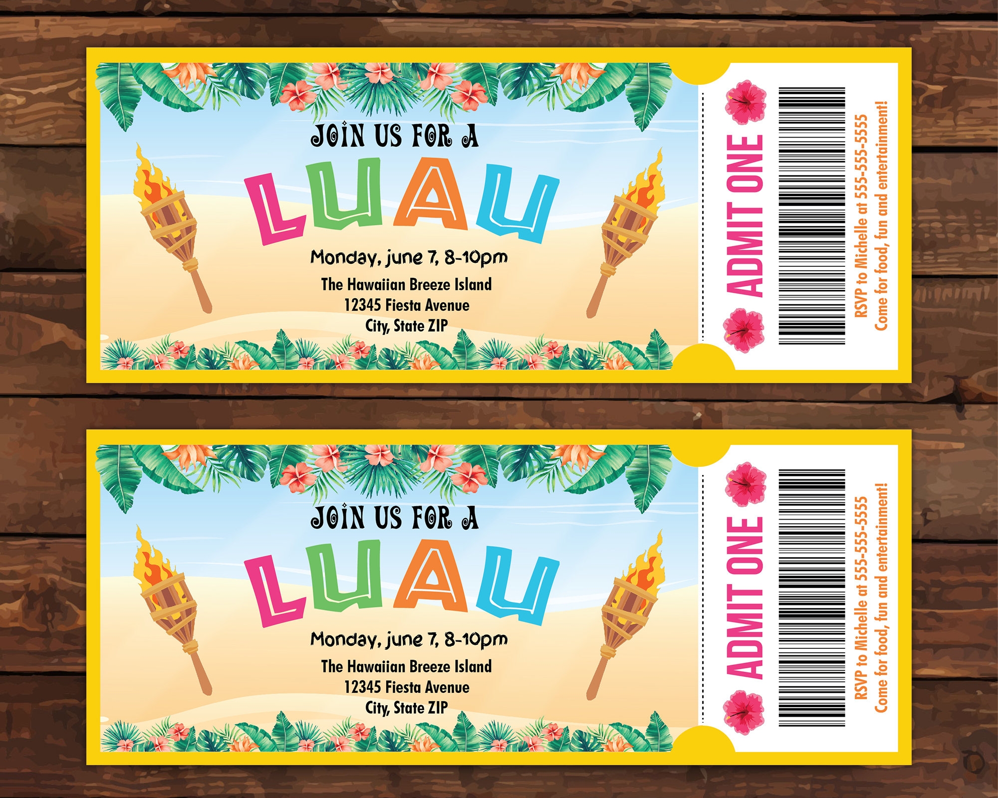 Editable Luau Ticket Invitation Luau Party Invitations Summer Party Invitation Luau Invitation Hawaiian Tropical Invitation Etsy Denmark Editable Luau Ticket Invitation Luau Party Invitations Summer Party Invitation Luau Invitation Hawaiian Tropical Invitation Etsy Denmark
