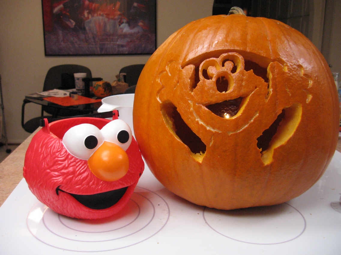 Free Printable Pumpkin Carving Templates Elmo