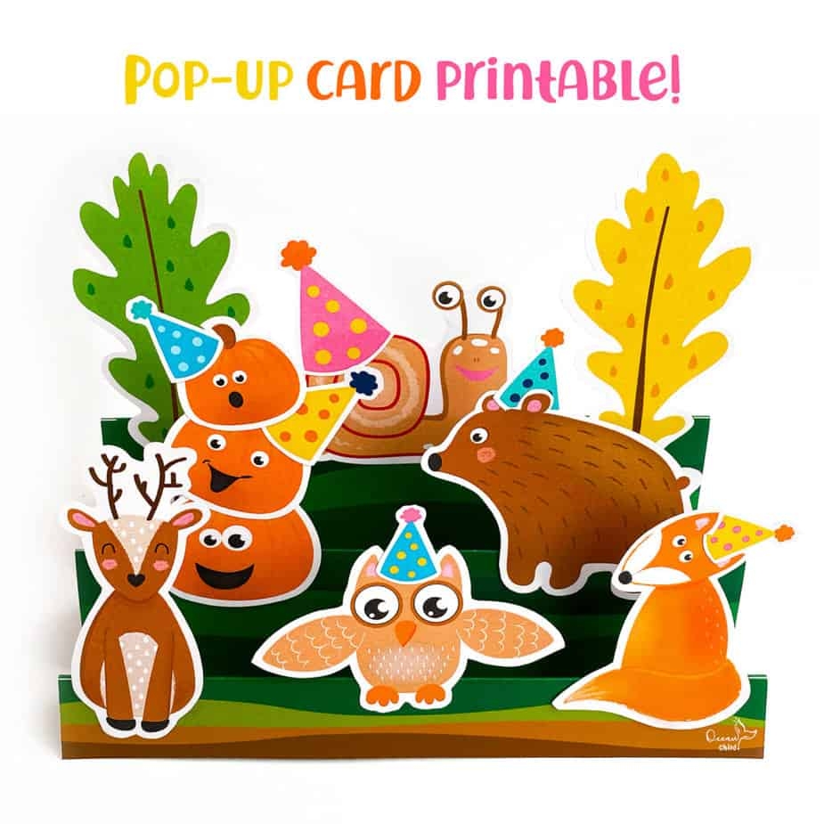 Enjoy This Free Printable Pop up Card Ocean Child Crafts