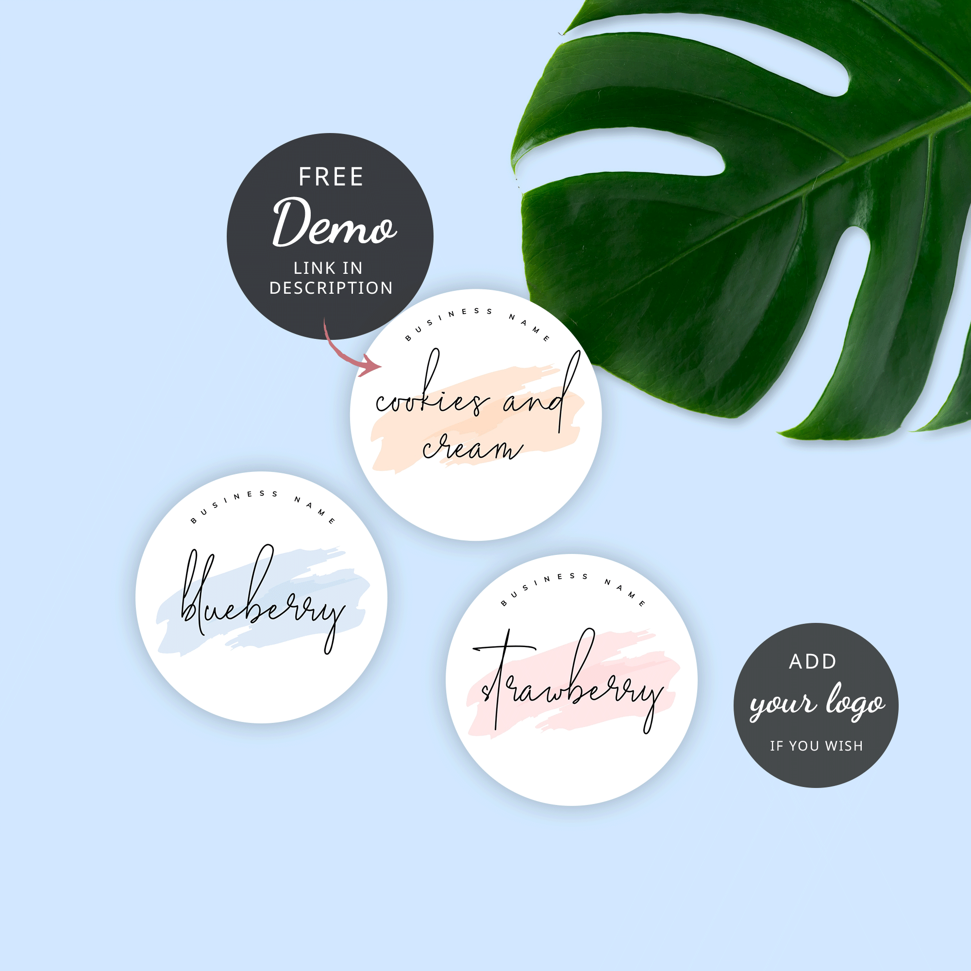 Free Printable Label Templates Tropical Free Printable Label Templates Tropical