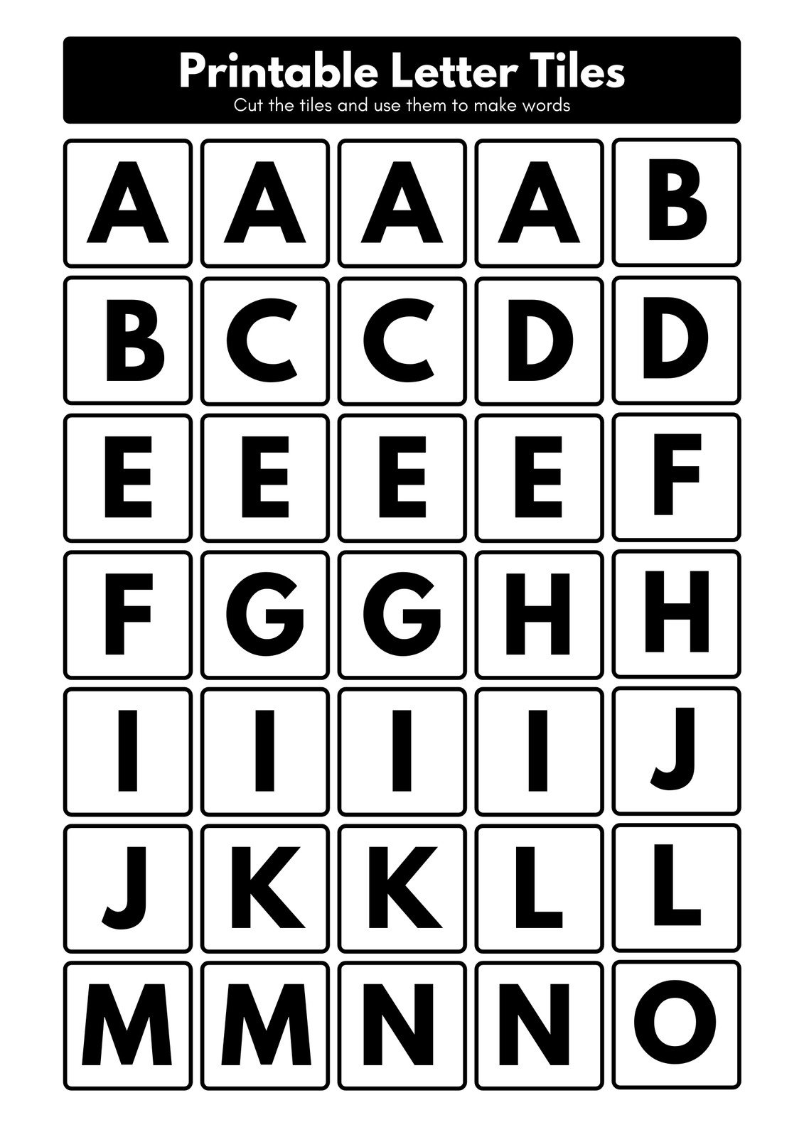 Free Printable Letter With Picture Templates