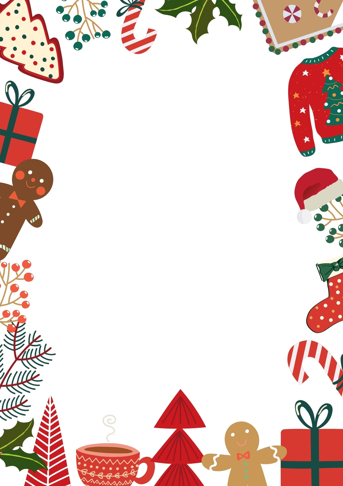 Free And Customizable Christmas Templates