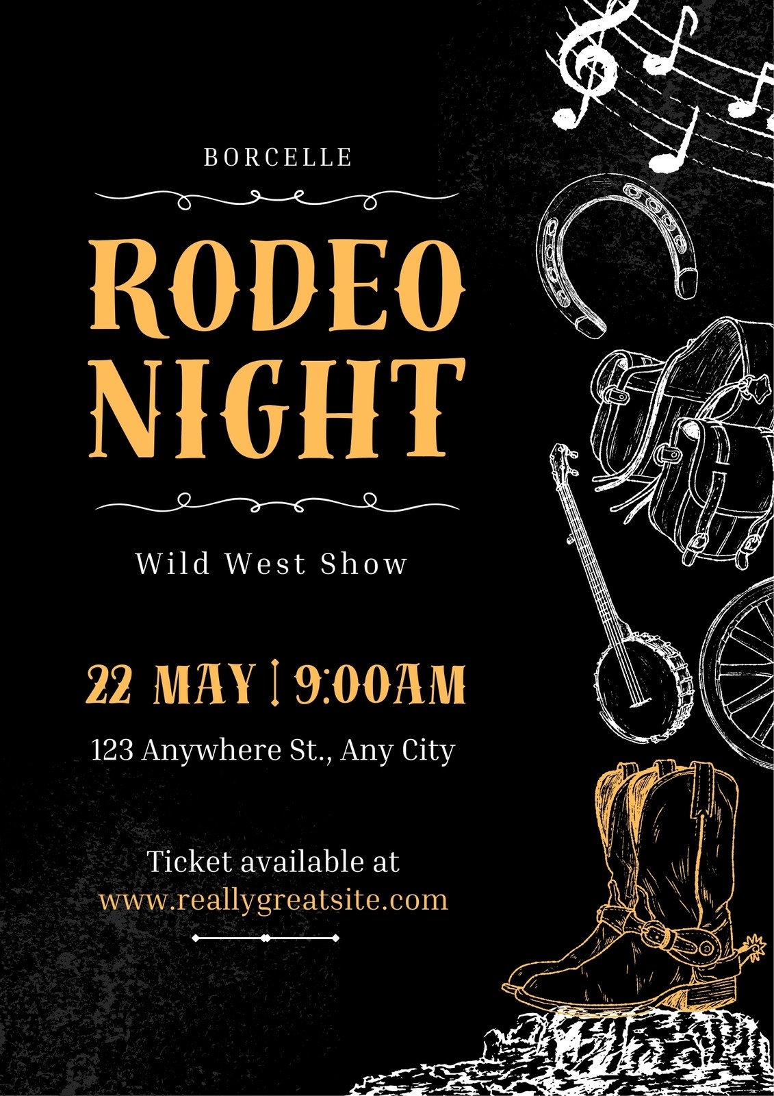 Free And Customizable Cowboy Templates Free And Customizable Cowboy Templates