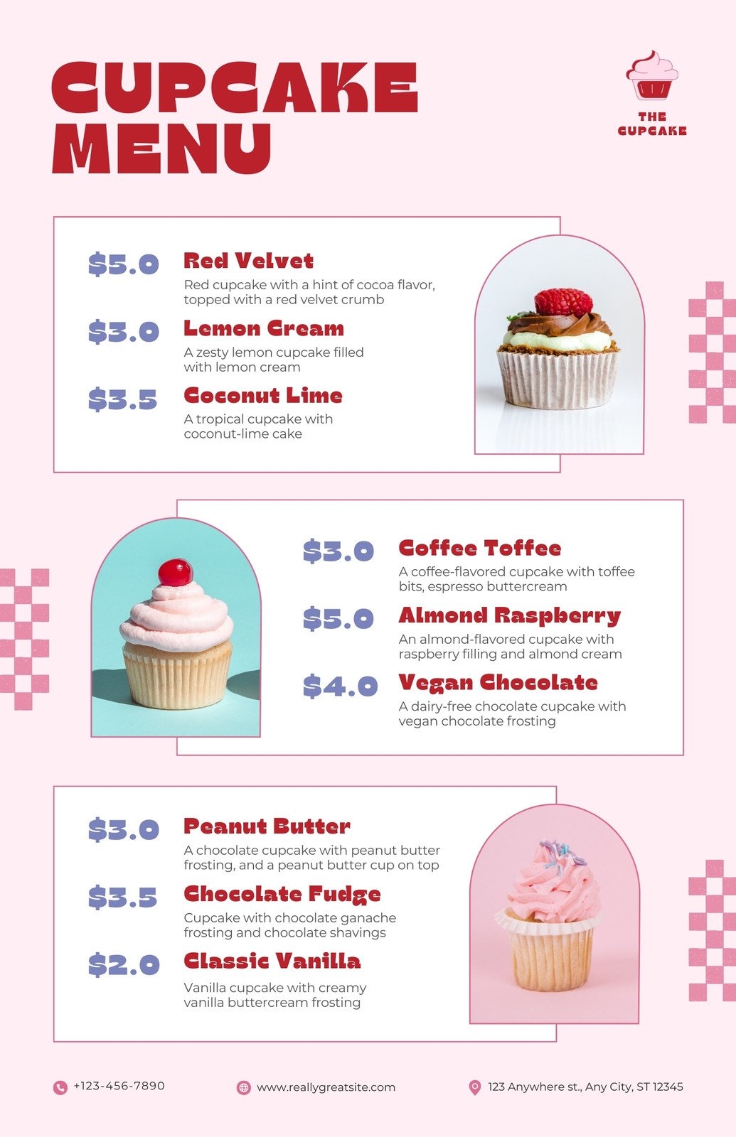 Free And Customizable Delectable Bakery Menu Templates Canva