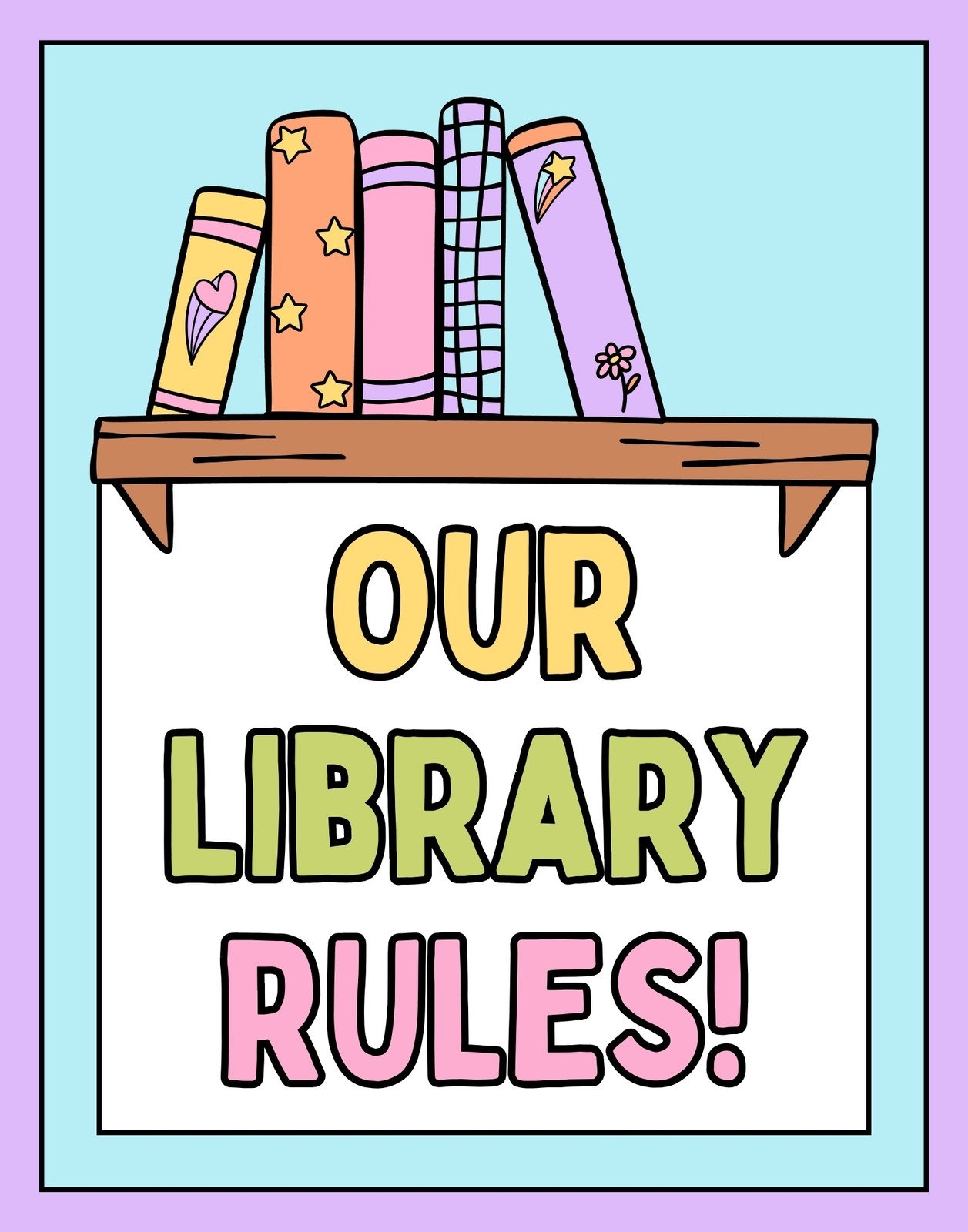 Free And Customizable Library Templates