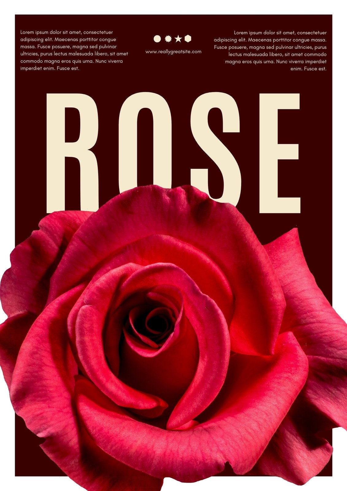 Free And Customizable Rose Templates Free And Customizable Rose Templates