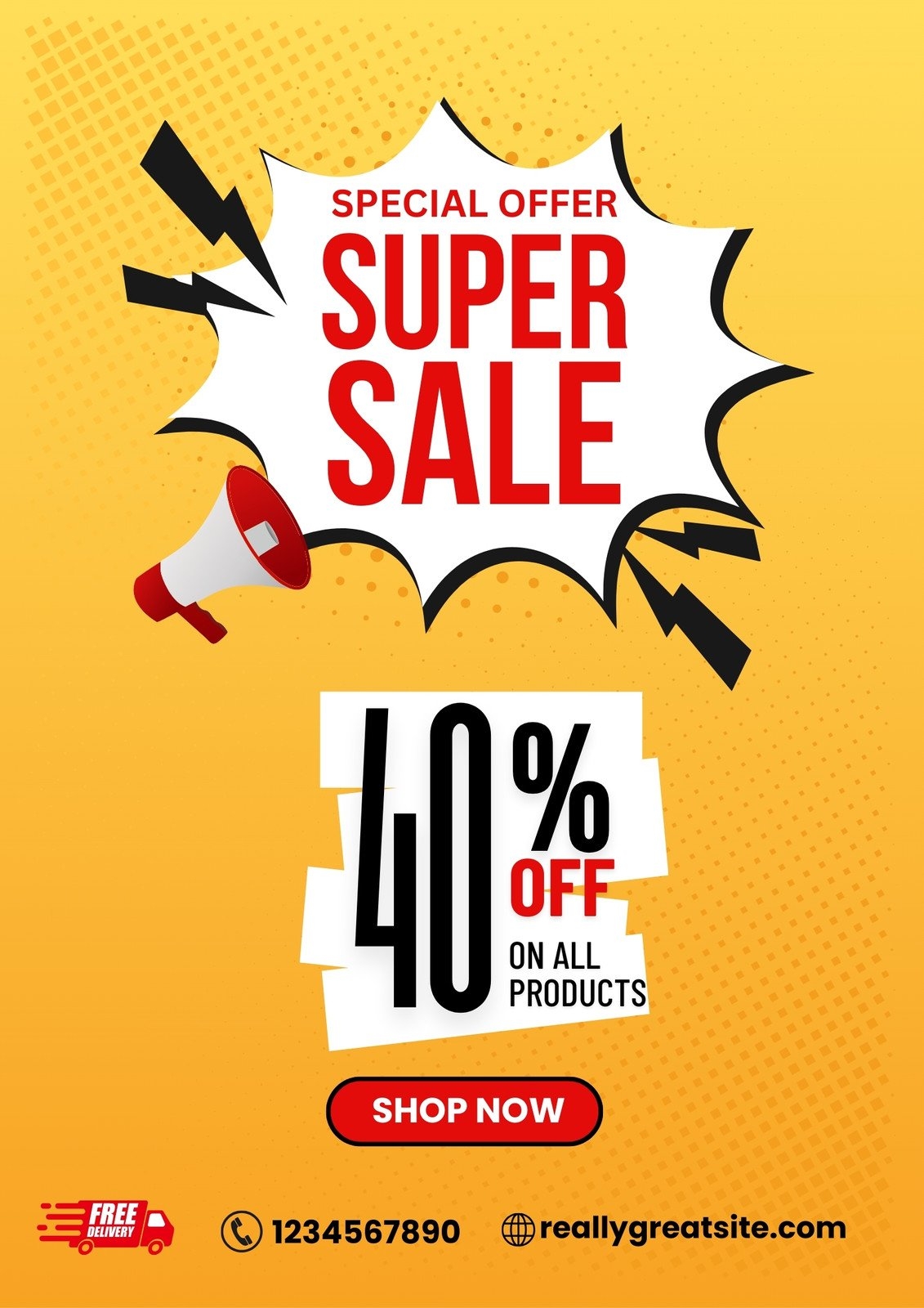 Free Printable Sale Templates