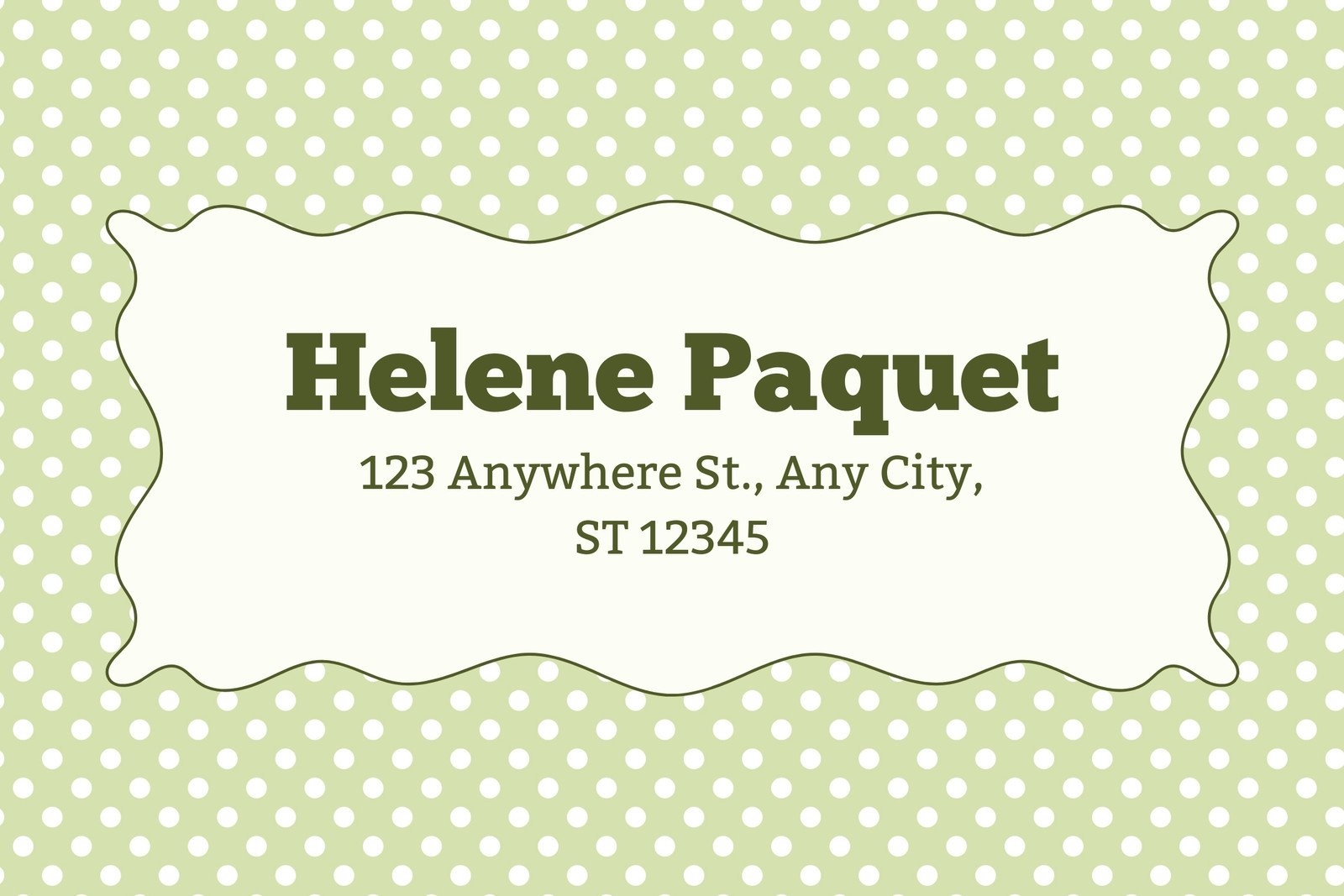 Free Printable Prank Address Label Templates