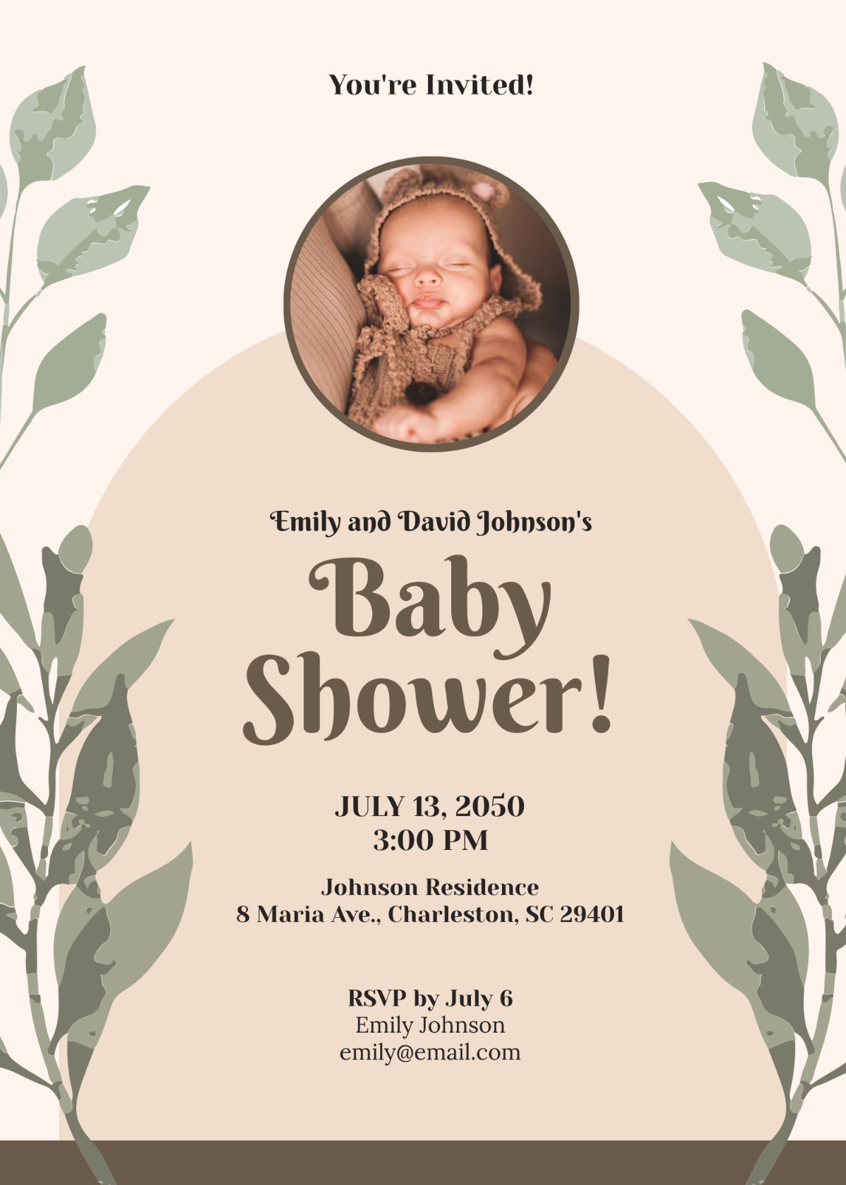 Free Printable Invitations Templates Baby Shower