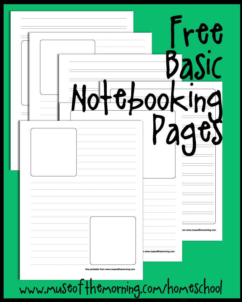 Free Printable Notebooking Templates