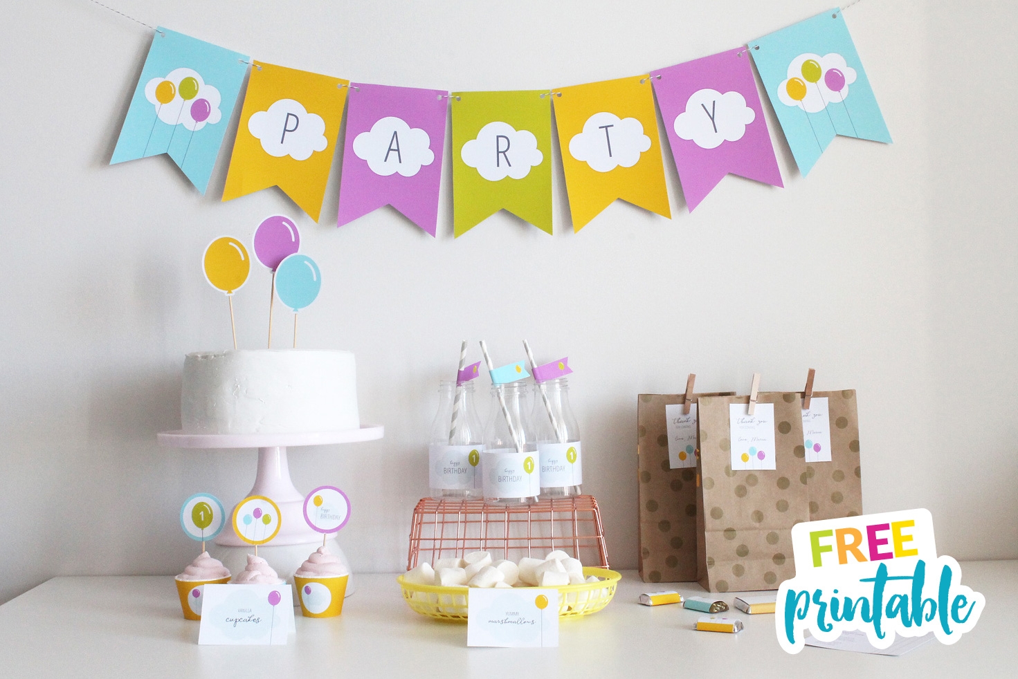 FREE Birthday Printables Balloon Party Pack My Party Design FREE Birthday Printables Balloon Party Pack My Party Design