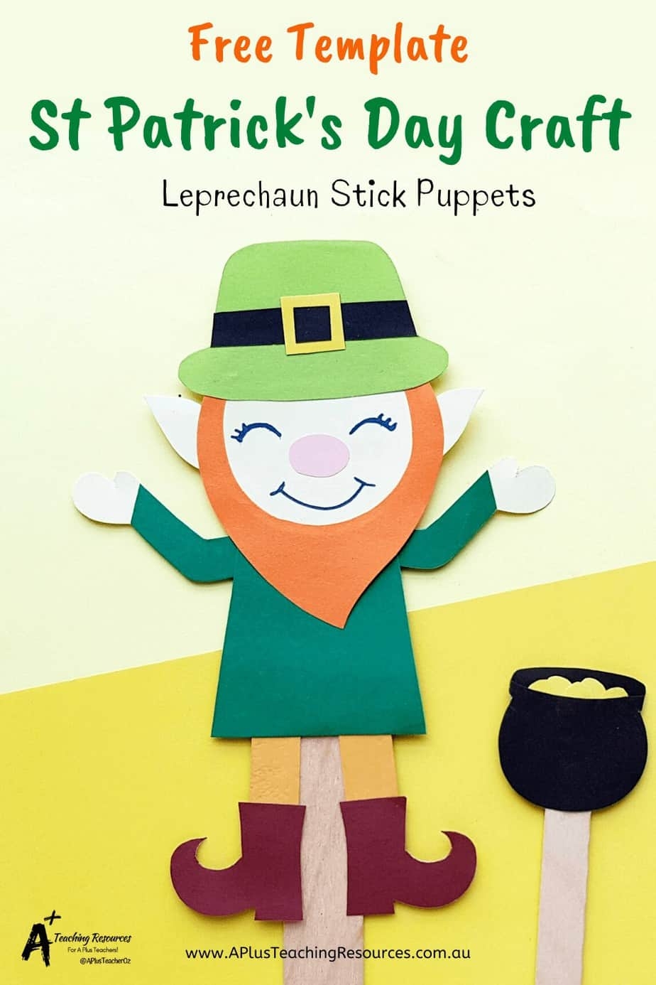 Free Printable Leprechaun Template Pdf Free Printable Leprechaun Template Pdf