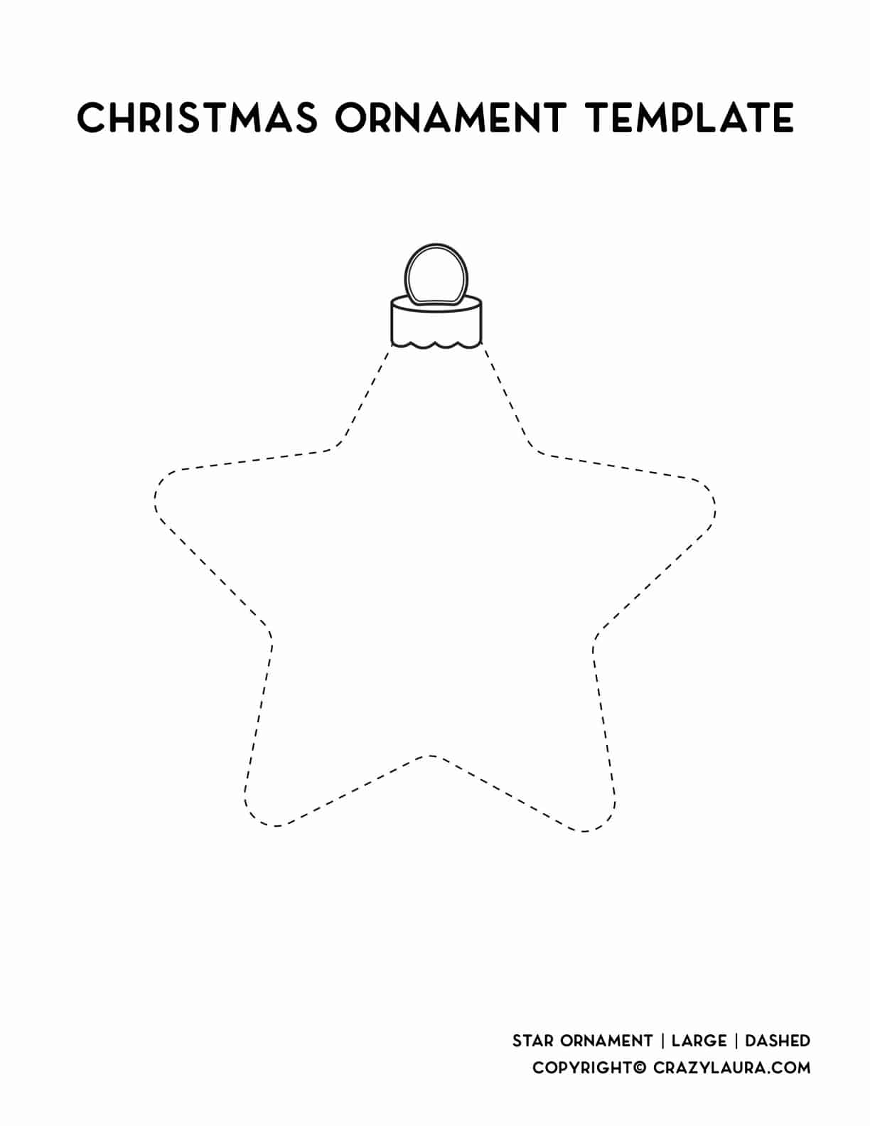 Free Christmas Ornament Template Printables U0026 Outlines Crazy Laura Free Christmas Ornament Template Printables U0026 Outlines Crazy Laura