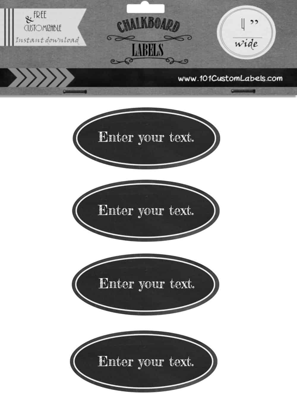 Free Custom Oval Labels Free Custom Oval Labels