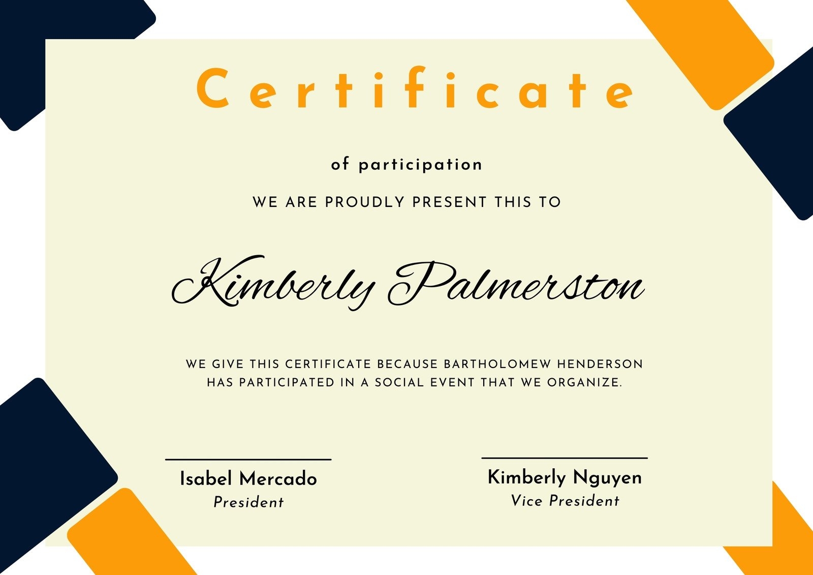 Free Printable Perfect Attendance Certificate Templates