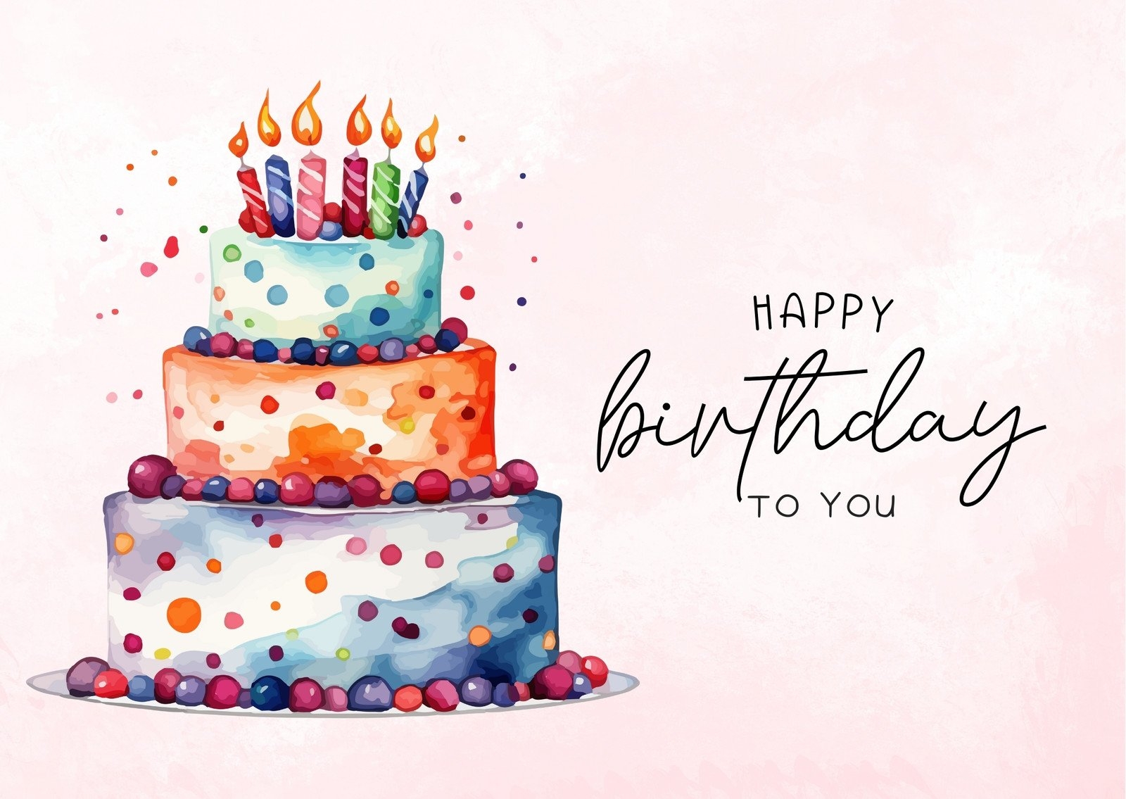 Free Custom Printable Birthday Card Templates Canva Free Custom Printable Birthday Card Templates Canva