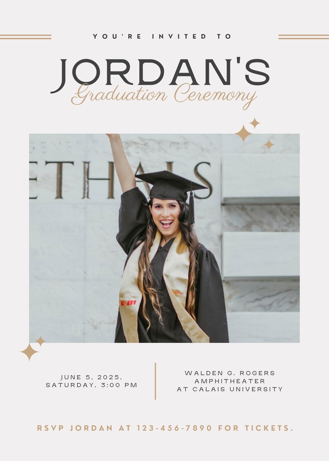 Free Printable Photo Graduation Announcement Templates