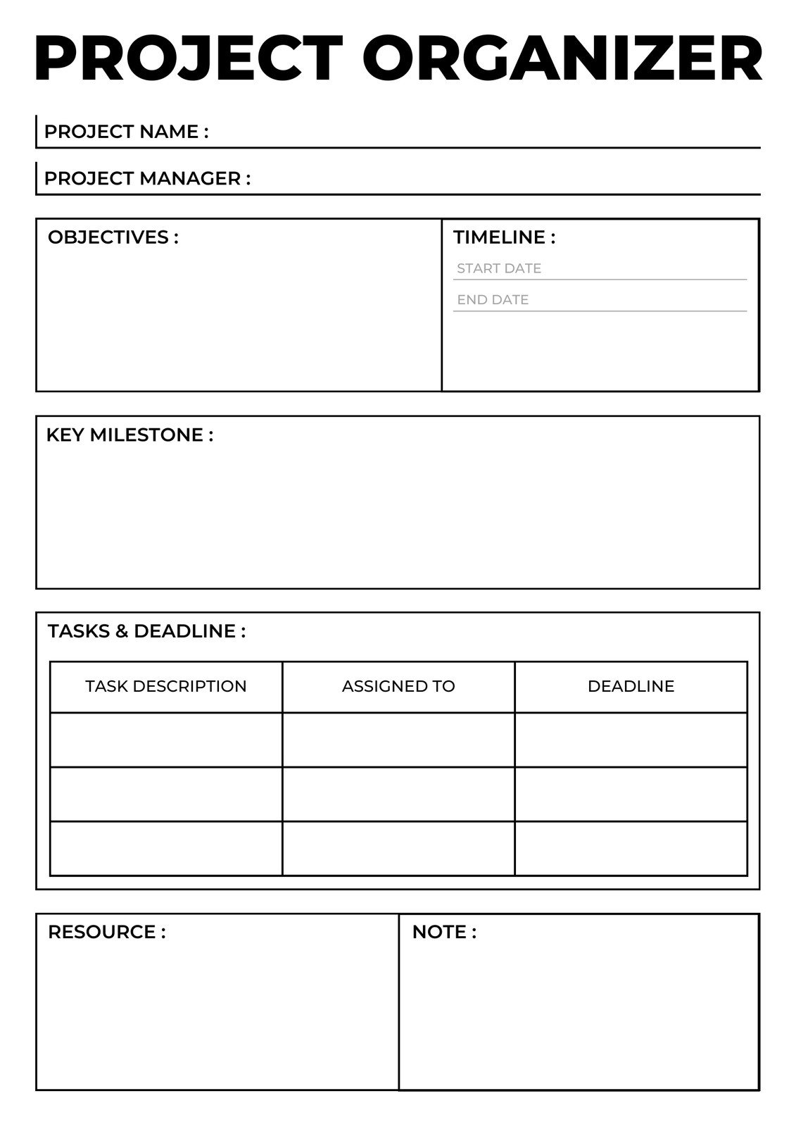 Free Printable Pre-Task Plan Template Free Printable Pre-Task Plan Template