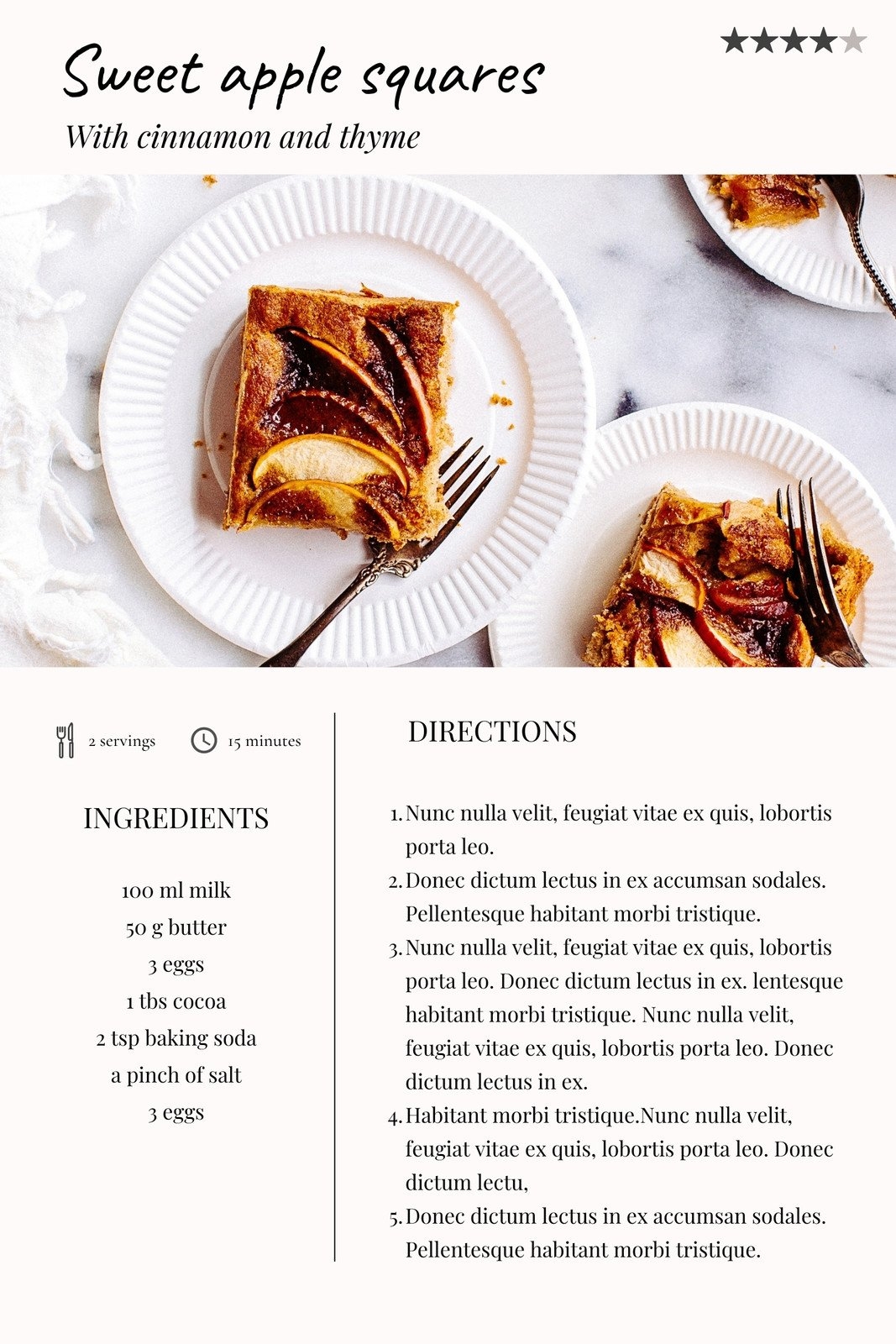 Free Custom Printable Recipe Card Templates Online Canva Free Custom Printable Recipe Card Templates Online Canva