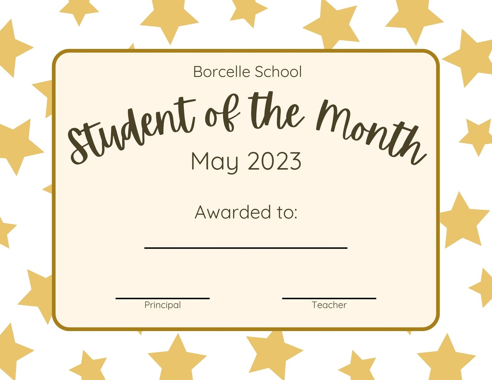 Free Printable School Award Certificate Templates