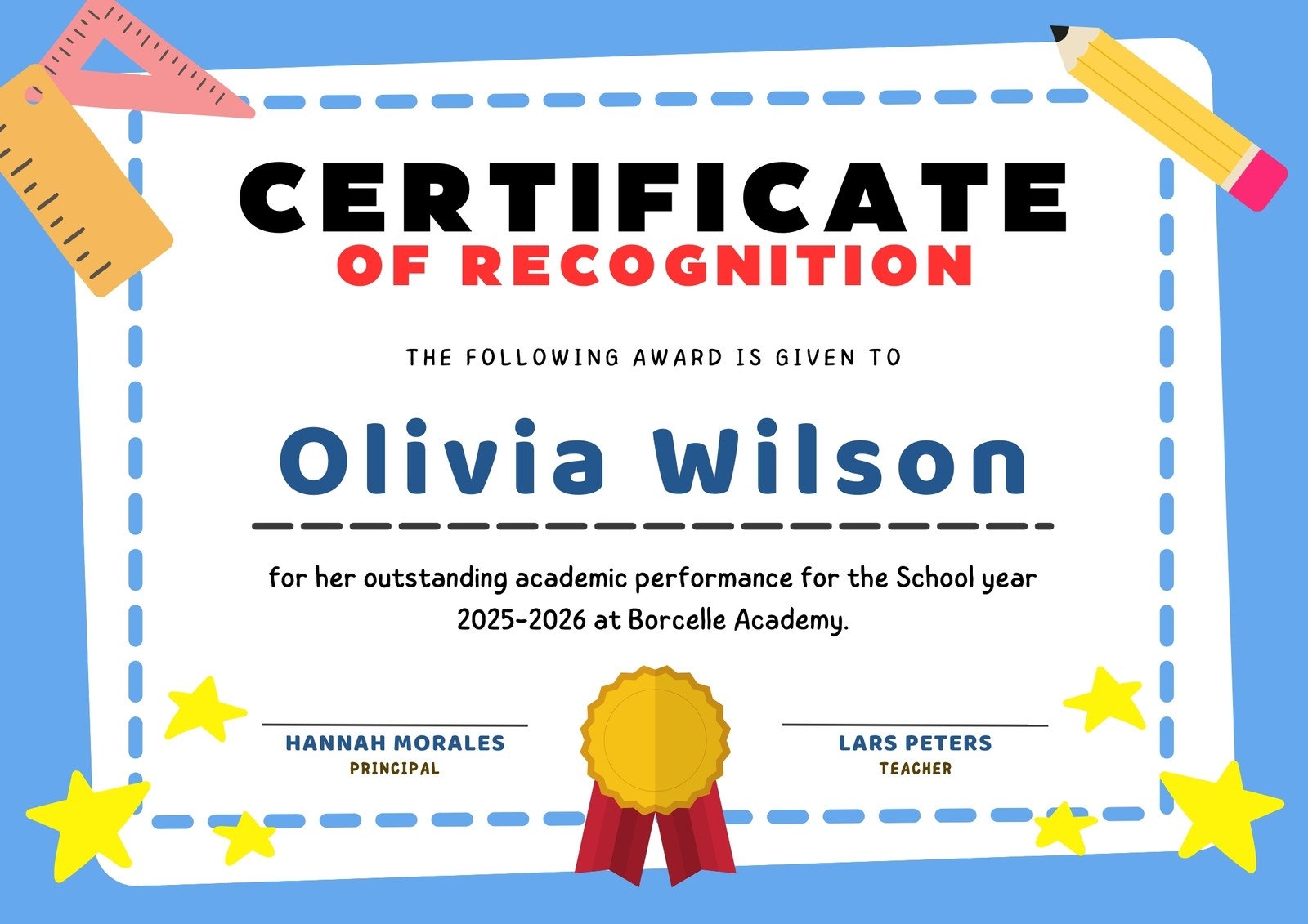 Free Printable School Award Certificate Templates Free Printable School Award Certificate Templates