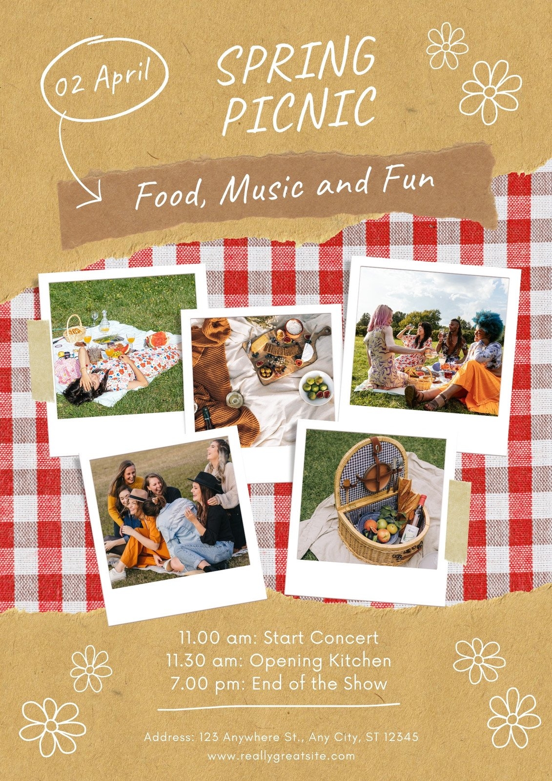 Free Printable Picnic Flyer Templates Free Printable Picnic Flyer Templates