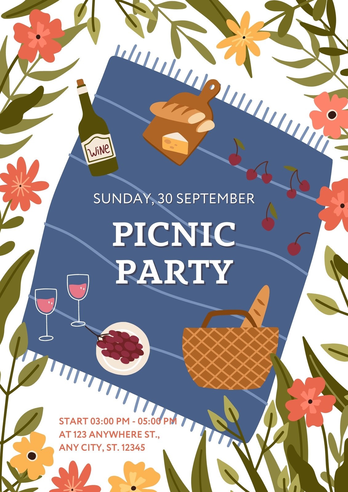 Free Customizable Picnic Flyer Templates Canva Free Customizable Picnic Flyer Templates Canva
