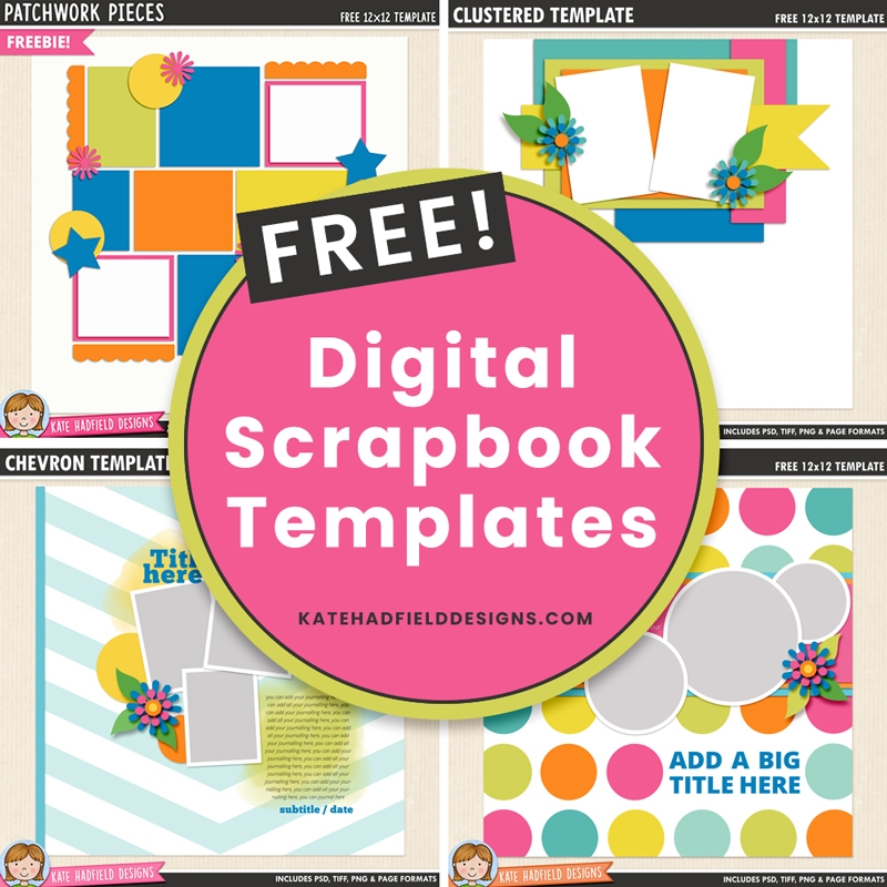 Free Printable Scrapbook Templates Download