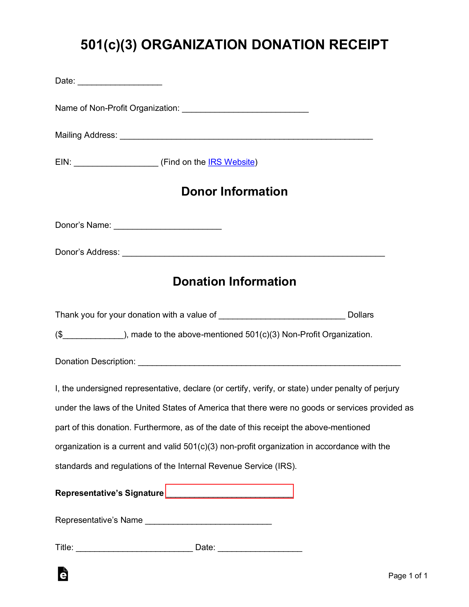 Free Printable Pledge Form Template Free Printable Pledge Form Template