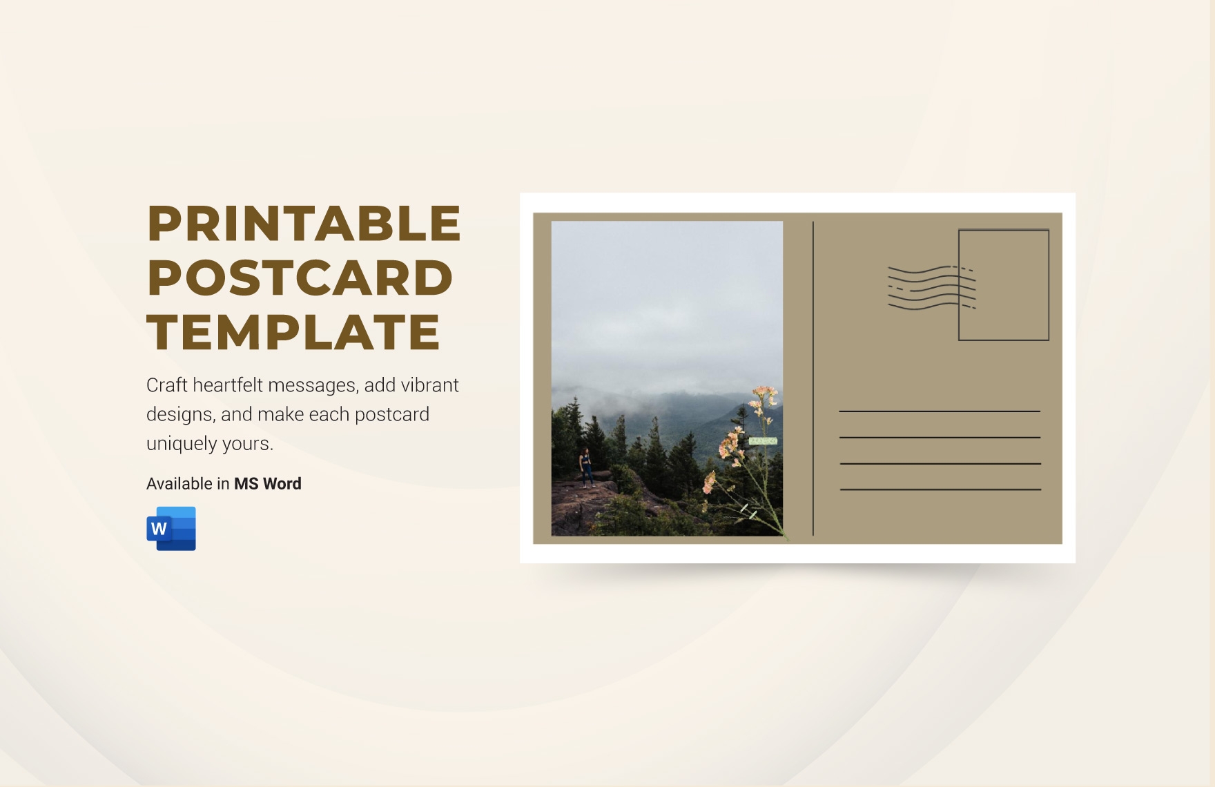 Free Editable Postcard Templates In Word To Download Free Editable Postcard Templates In Word To Download