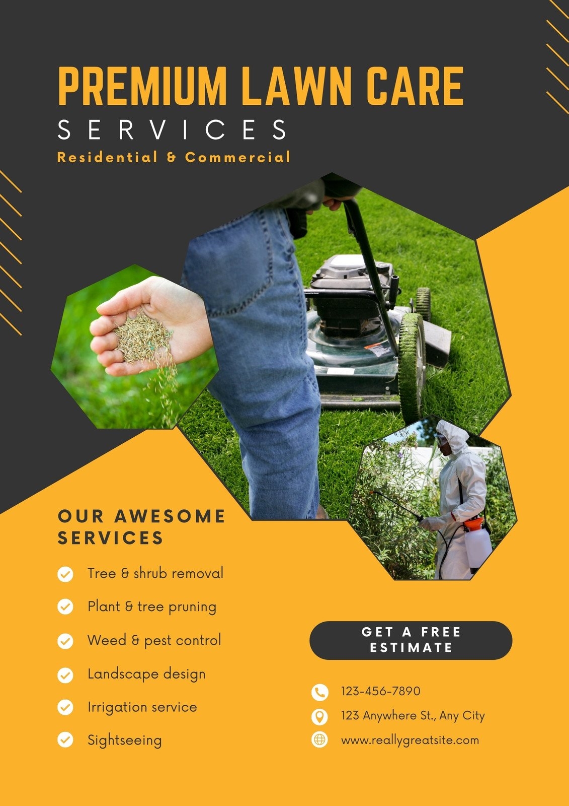 Free Editable Printable Lawn Care Flyer Templates Canva Free Editable Printable Lawn Care Flyer Templates Canva