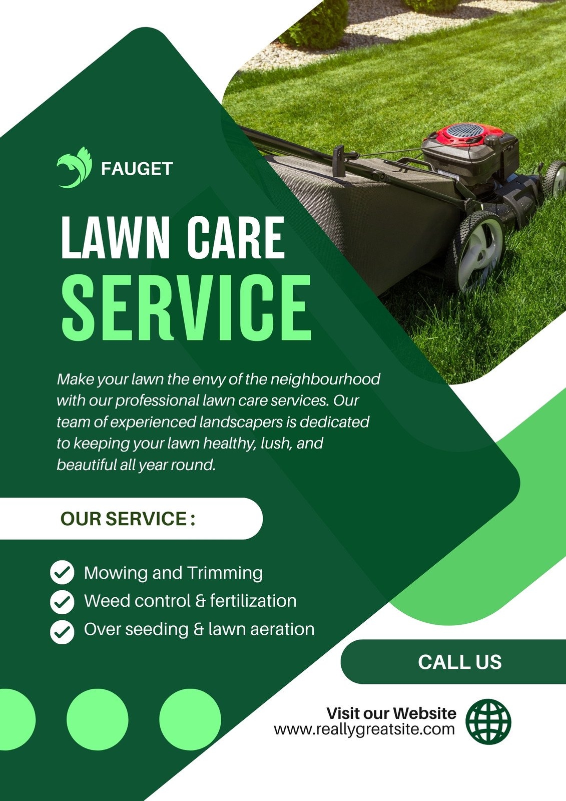 Free Printable Lawn Care Service Template Free Printable Lawn Care Service Template