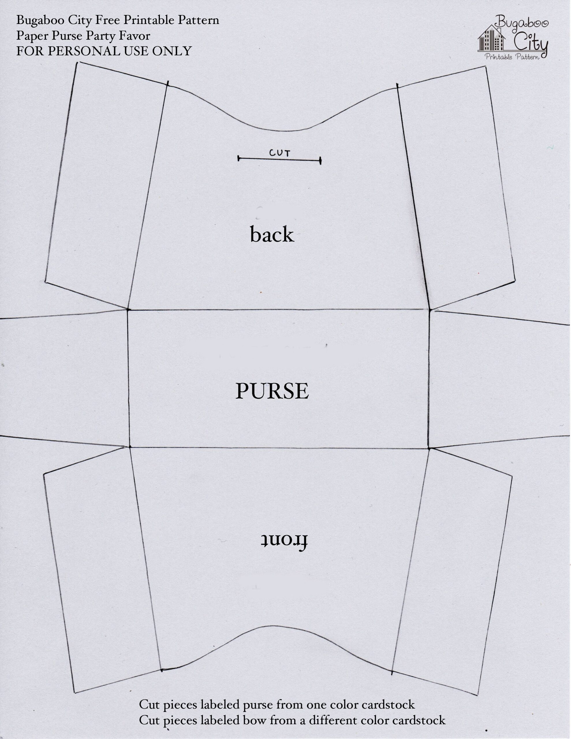 Free Printable Leather Hobo Bag Templates