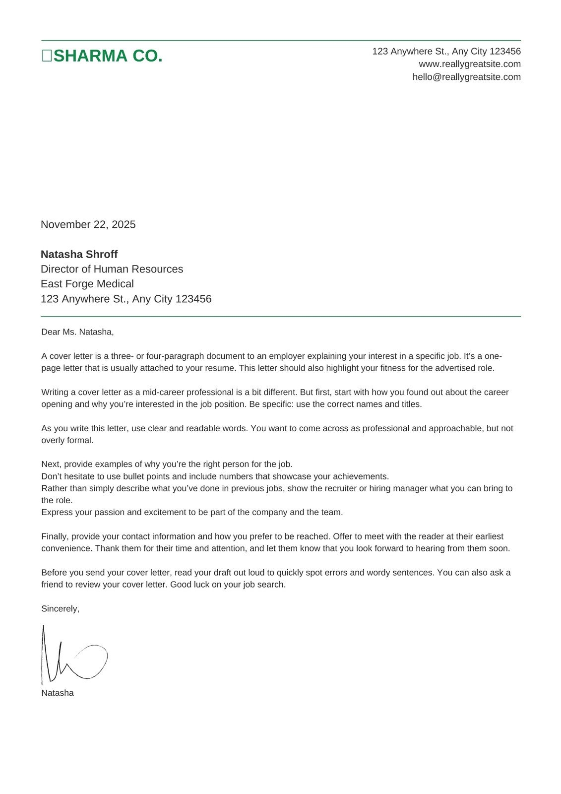 Free Printable Message Template For Work